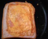 簡単美味♡卵＆ハム＆チーズくりぬき食パン作り方6写真
