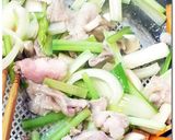 ♪ 小松菜 ♪ 焼うどん作り方1写真