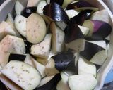 母の味♪なすのみそ煮作り方1写真