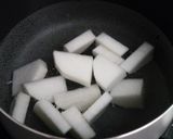 ピリ辛！こんにゃくと大根の炒めもの作り方1写真