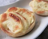 林檎の入ったチーズトースト作り方3写真