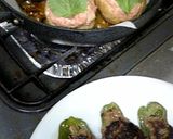 リ-ドで肉詰め焼き☆作り方7写真
