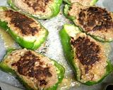 リ-ドで肉詰め焼き☆作り方6写真