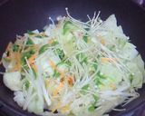 肉なし★うちの焼きそばo(^∇^o)作り方2写真
