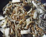 納豆きのこ山かけ丼作り方3写真