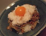 納豆きのこ山かけ丼作り方5写真