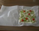 トースターで１０分！ヘルシーライスピザ風作り方2写真