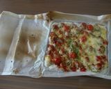 トースターで１０分！ヘルシーライスピザ風作り方6写真