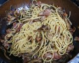 簡単＊舞茸＆ベーコンの和風パスタ♪作り方2写真