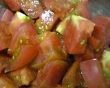 我が家の定番~トマトの前菜~作り方1写真