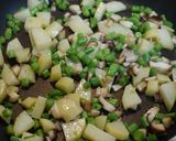 味噌バターdeオープンオムレツ♪作り方1写真