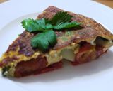 味噌バターdeオープンオムレツ♪作り方5写真