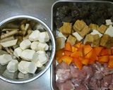 愛媛の郷土料理！あったかいもたき♪作り方1写真