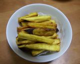 ３種類のフライドスイートポテト作り方6写真