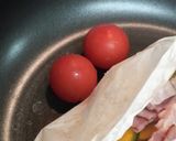南瓜とベーコンのパピヨット風作り方4写真