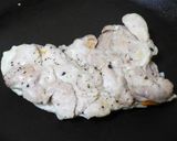 鶏香味焼きとむらさき芋のコリコリサラダ作り方6写真