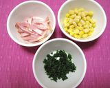 ★檸檬チャーハン 香ばし醤油★作り方1写真