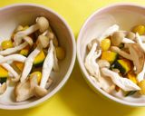 秋の豆腐蒸し♪クリームシチュー風味作り方1写真