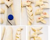 ☆セミハードフランスでエピ風惣菜パン♬作り方14写真