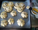 チョコたっぷりくるくるパン作り方6写真