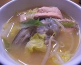 ☆鮭の味噌鍋☆～石狩鍋～作り方5写真