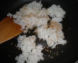醤油チャンプルー味焼き飯作り方1写真