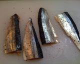 秋刀魚のオリーブオイル焼き作り方2写真