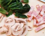 ほうれん草のすっきりベーコン醤油おひたし作り方1写真