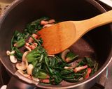 ほうれん草のすっきりベーコン醤油おひたし作り方2写真