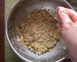 我が家の基本！鶏つくねwithねぎ塩ダレ作り方2写真