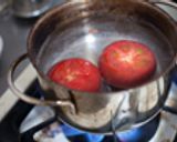 トマトとえびのスープパスタ作り方3写真