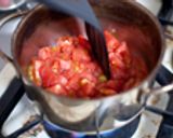 トマトとえびのスープパスタ作り方6写真