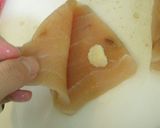 かじきのバジルチーズ挟みマスタード添え作り方1写真