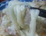 クリームシチューで焼きうどん♪作り方8写真