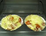 トマトとハムのガーリックマヨチーズ焼き作り方8写真