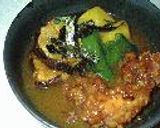 唐揚げと野菜の揚げ出し（とろ～りカレー風味で）作り方6写真