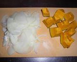 ☆簡単！かぼちゃと玉ねぎのスープ☆作り方1写真