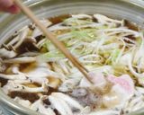 塩でいただく、豚と葱のしゃぶしゃぶ鍋作り方2写真
