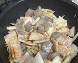首里味噌（沖縄味噌）のまろやか豚汁作り方5写真