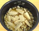 材料入れて炊くだけ！たけのこご飯☆作り方5写真
