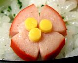 お弁当に輪切りのお花ウィンナー作り方6写真