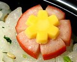 お弁当に輪切りのお花ウィンナー作り方7写真