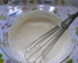 ラップで☆ちび用蒸しパン作り方1写真