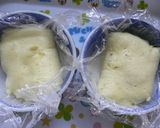 ラップで☆ちび用蒸しパン作り方3写真
