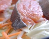 韓国風＊鮭のちゃんちゃん焼き作り方3写真