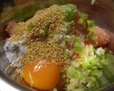 体ポカポカ肉だんご春雨スープ★つみれ作り方1写真