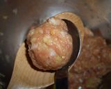 体ポカポカ肉だんご春雨スープ★つみれ作り方3写真