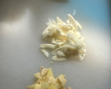 豆苗ときのこと玉子の　中華炒め作り方2写真