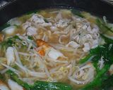 フライパンで　野菜たっぷり味噌ラーメン作り方5写真