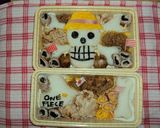 ワンピース海賊旗弁当　ルフィーｖｅｒ.作り方4写真